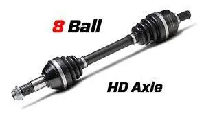 All Balls Racing 18-21 Can-Am Maverick Trail 800R 8 Ball Axle - Front Left