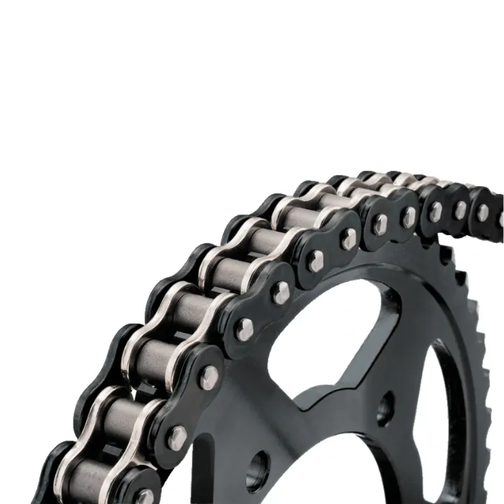 BikeMaster 525x120 BMXR X-Ring Chain - Black-Chrome
