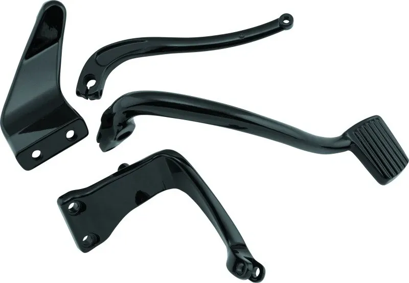 Bikers Choice 06-17 Dyna 2 Inch Extended Mid Control Kit Black