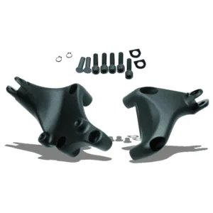 Bikers Choice 14-Up XL Black Passenger Footpeg Mount