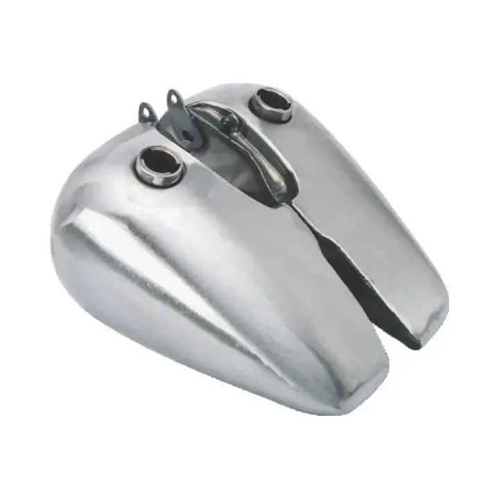 Bikers Choice 36-84 Big Twin 5 Gallon Fatbob Tanks Cam Style Caps 22MM Petcock Pr