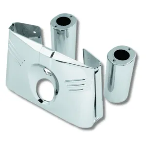 Bikers Choice 86-08 FLST Chrome 5 Piece Tin Fork Cover Kit