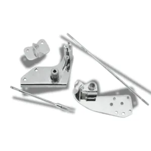 Bikers Choice 87-99 FXSTCS Chrome 3 Inch Extended Forward Control Kit WO Engine Guards